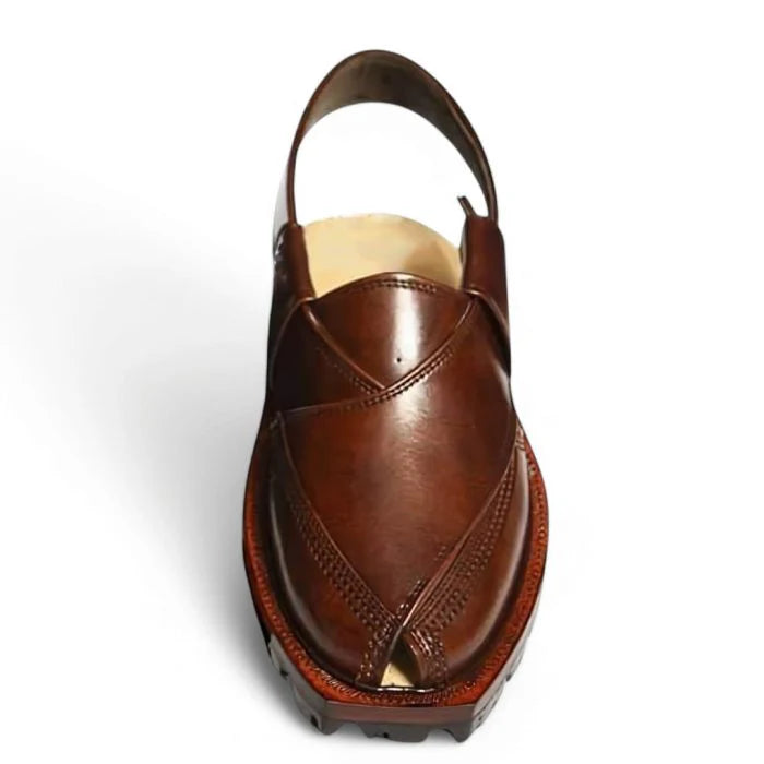 Handmade Mustard Norozi Chappal with Double Sole –464800