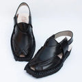 Hand Stitched Quetta Double Sole Black Norozi Chappal –464800