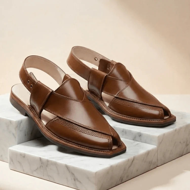 Mustard Single Sole Quetta Norozi Chappal – 464800