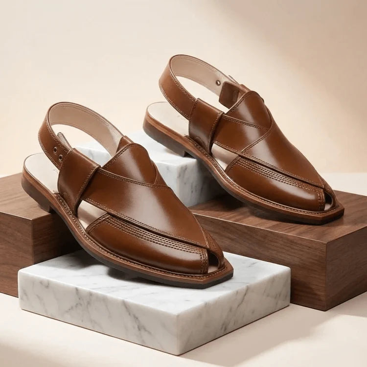 Mustard Single Sole Quetta Norozi Chappal – 464800